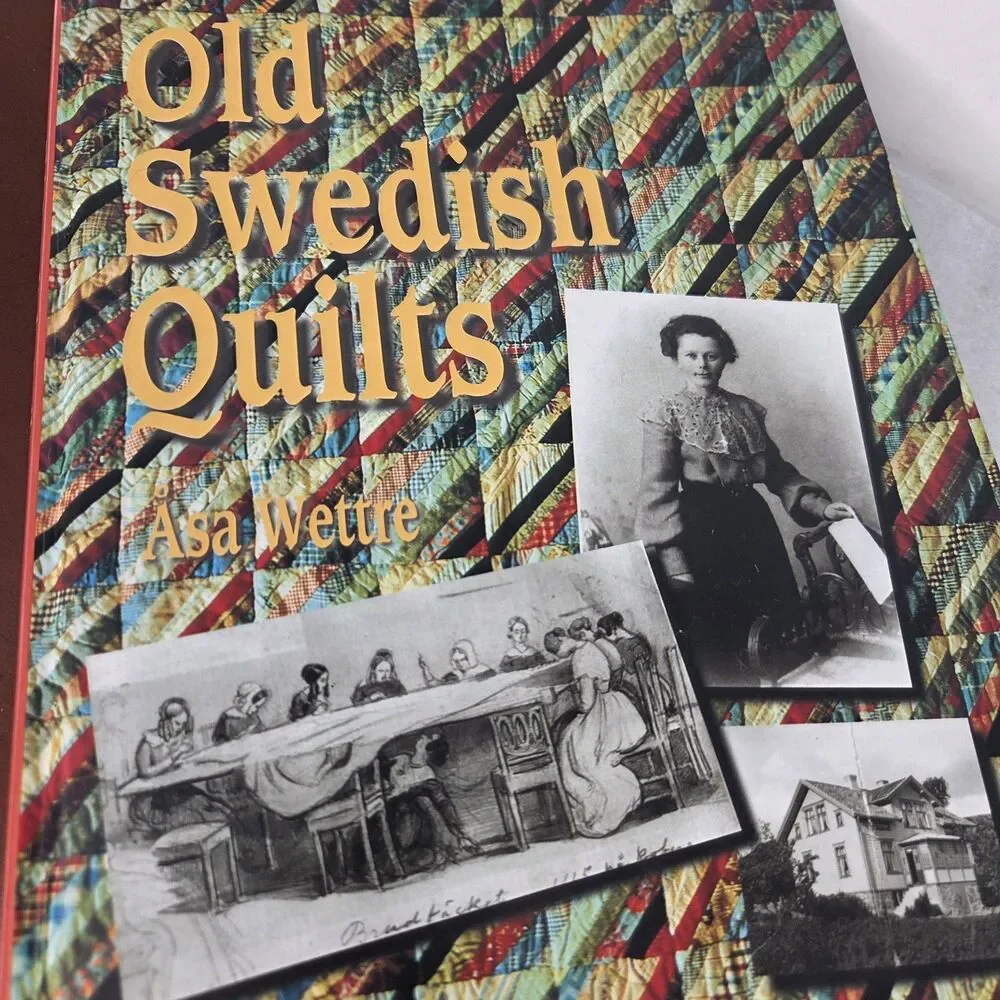 Old Swedish Quilts Asa Wettre Hardcover Interweave Quilting History Photos - Picture 6 of 15